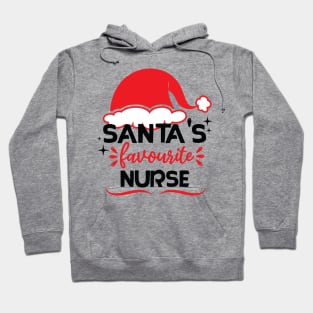 santa's favorite nurse Hoodie